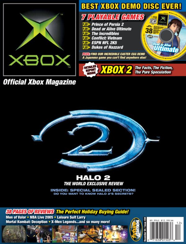 Official Xbox Magazine US   Issue 038 cover